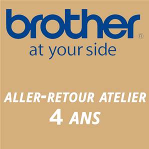 Garantie BROTHER ZWOS04040 - 4 ans Aller Retour Atelier