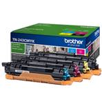 BROTHER TN-243CMYK (TN243CMYK) - Pack x 4 Toners Couleur