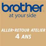 Garantie BROTHER ZWOS04045 - 4 ans Aller Retour Atelier